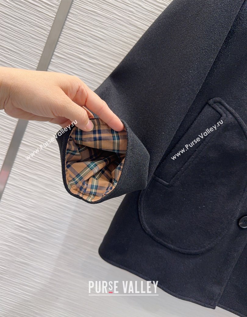 Miu Miu Coat Black 2025 MM120224 (QI-251201044)