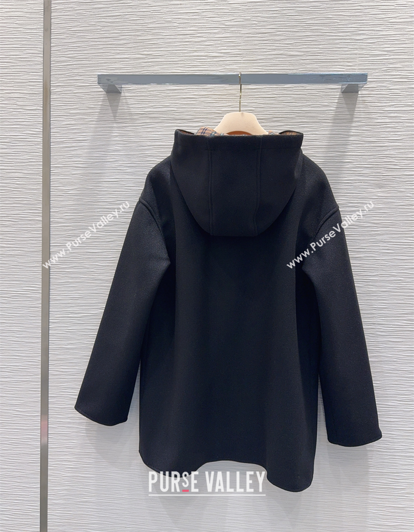 Miu Miu Coat Black 2025 MM120224 (QI-251201044)