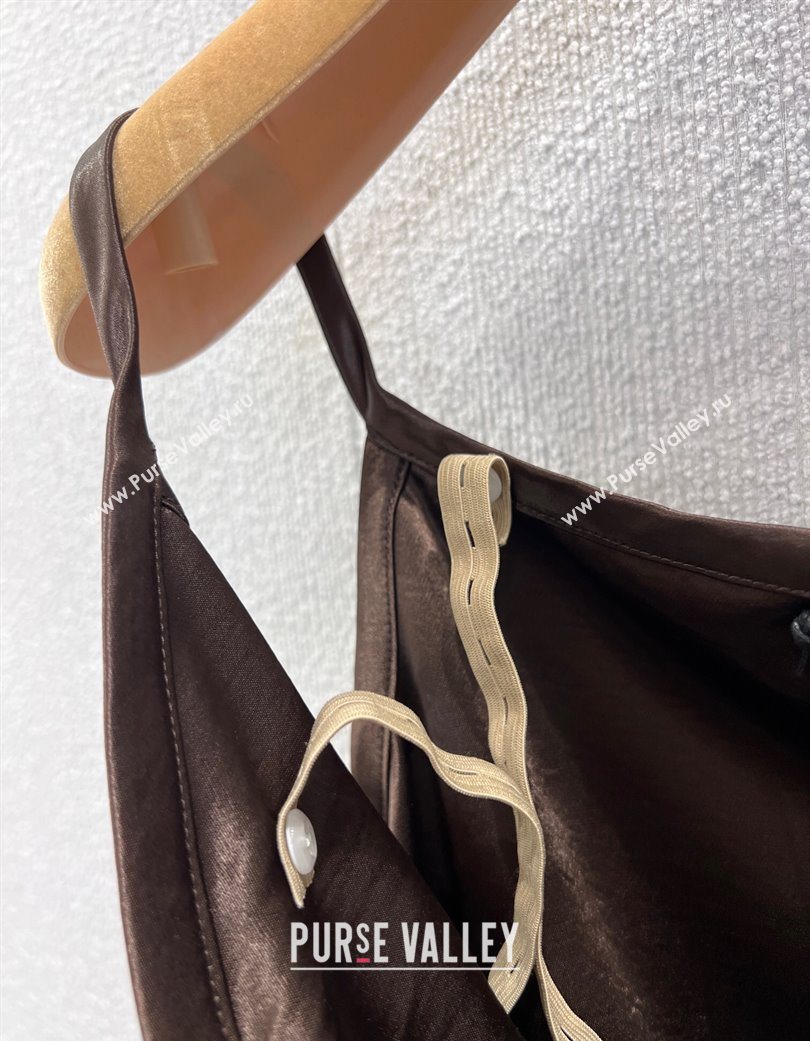 Miu Miu Long Dress Brown 2025 MM120237 (QI-251201057)