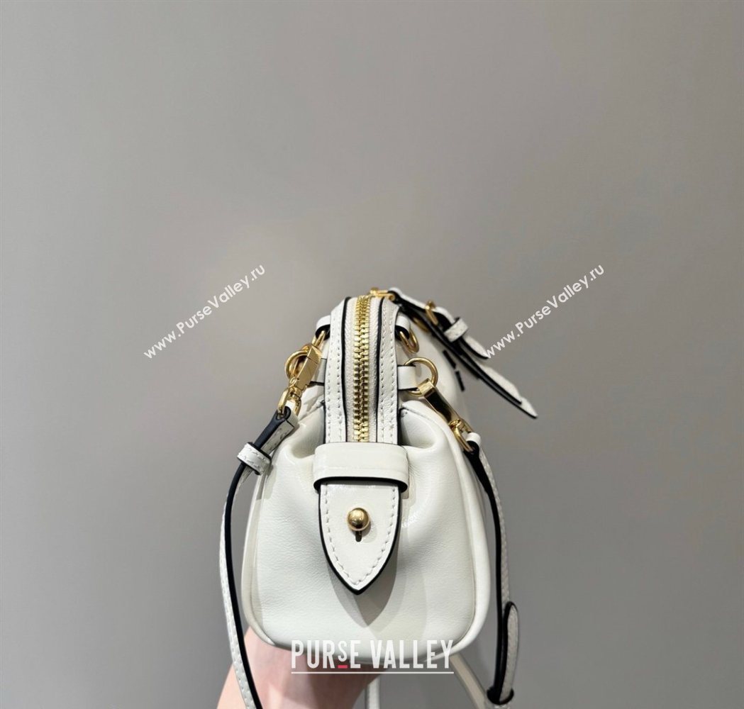 Miu Miu Caprice Leather Clutch Shoulder Bag White 2025 5BF131 (YY-260120040)