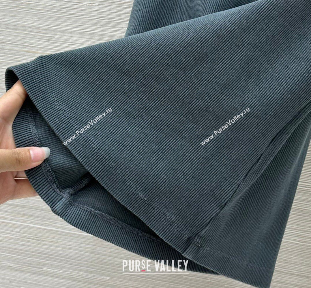 Miu Miu Cotton Knit Vest Blue 2026 MM032318 (QI-260323048)