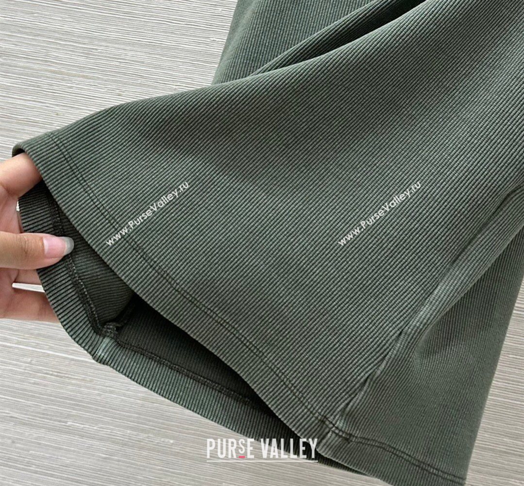 Miu Miu Cotton Knit Vest Green 2026 MM032318 (QI-260323049)