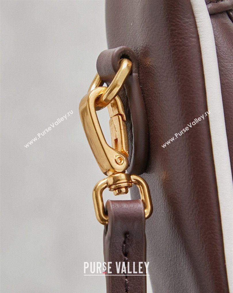 Miu Miu Wander Calf Leather Hobo Mini bag 5BC125 Briar 2026 0407 (MHUI-260407045)