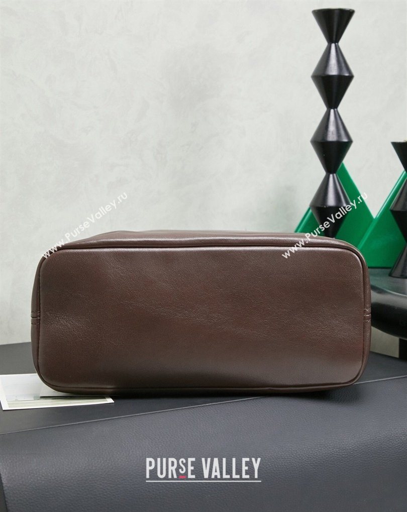 Miu Miu Aventure Nappa Leather Bucket Bag Briar 2026 5BE101 (MHUI-260407050)