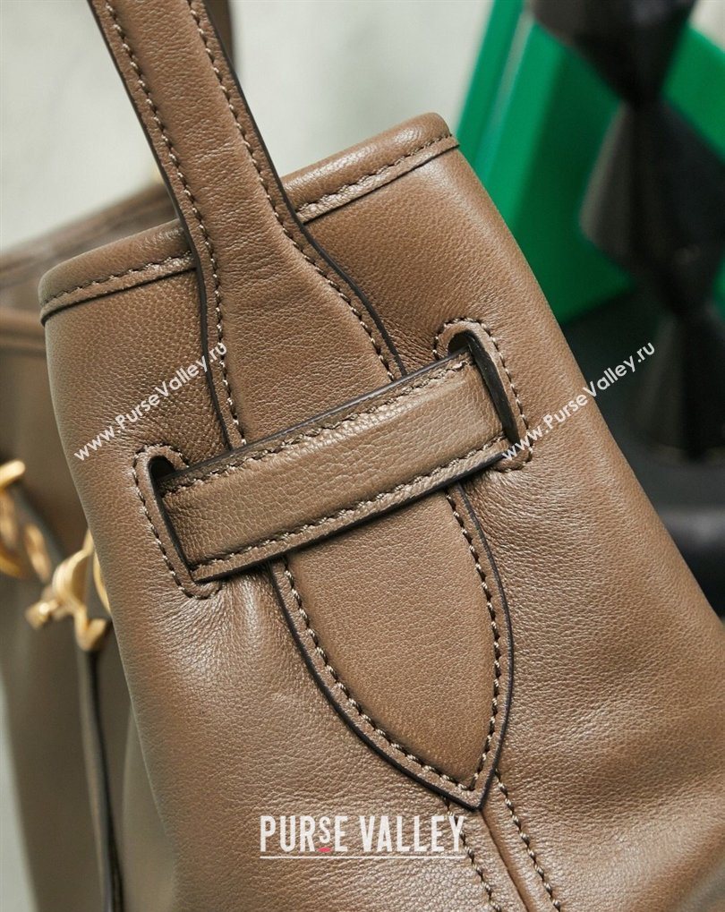 Miu Miu Aventure Nappa Leather Bucket Bag Tundra 2026 5BE101 (MHUI-260407051)