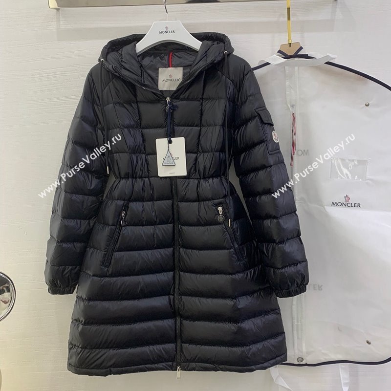 Moncler Amintore Long Down Jacket Black 2024 (QI-241219044)