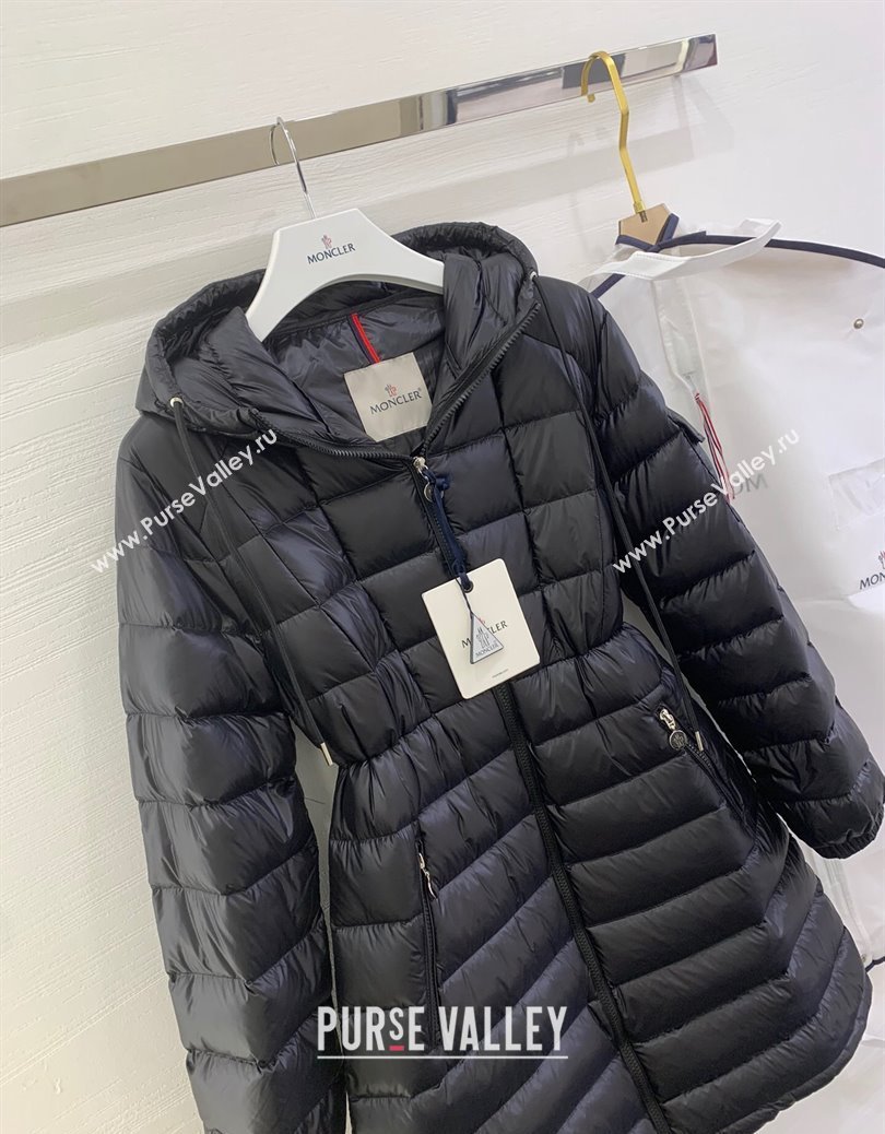 Moncler Amintore Long Down Jacket Black 2024 (QI-241219044)