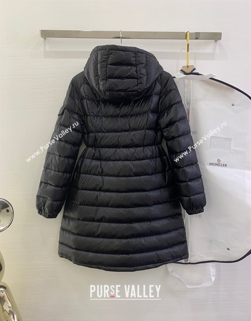 Moncler Amintore Long Down Jacket Black 2024 (QI-241219044)