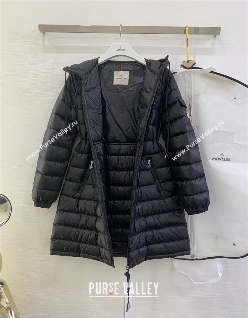 Moncler Amintore Long Down Jacket Black 2024 (QI-241219044)