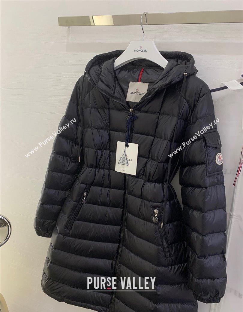 Moncler Amintore Long Down Jacket Black 2024 (QI-241219044)