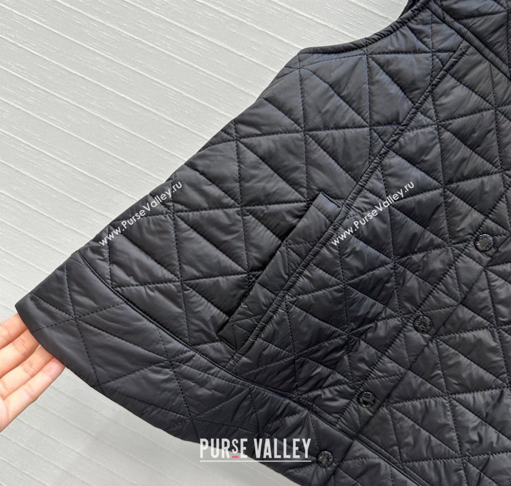 Moncler A-Shaped Down Vest Black 2025 M091850 (QI-250918057)