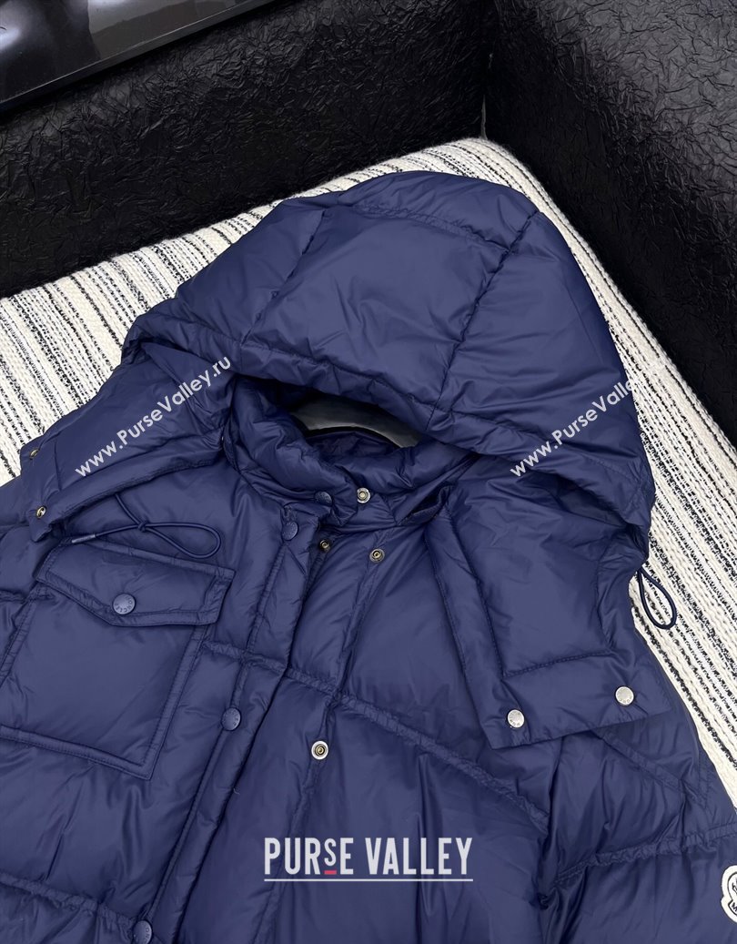 Moncler Down Jacket Blue 2025 M091858 (QI-250918066)