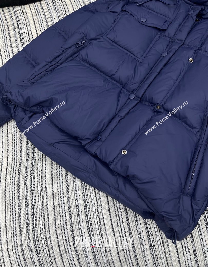 Moncler Down Jacket Blue 2025 M091858 (QI-250918066)