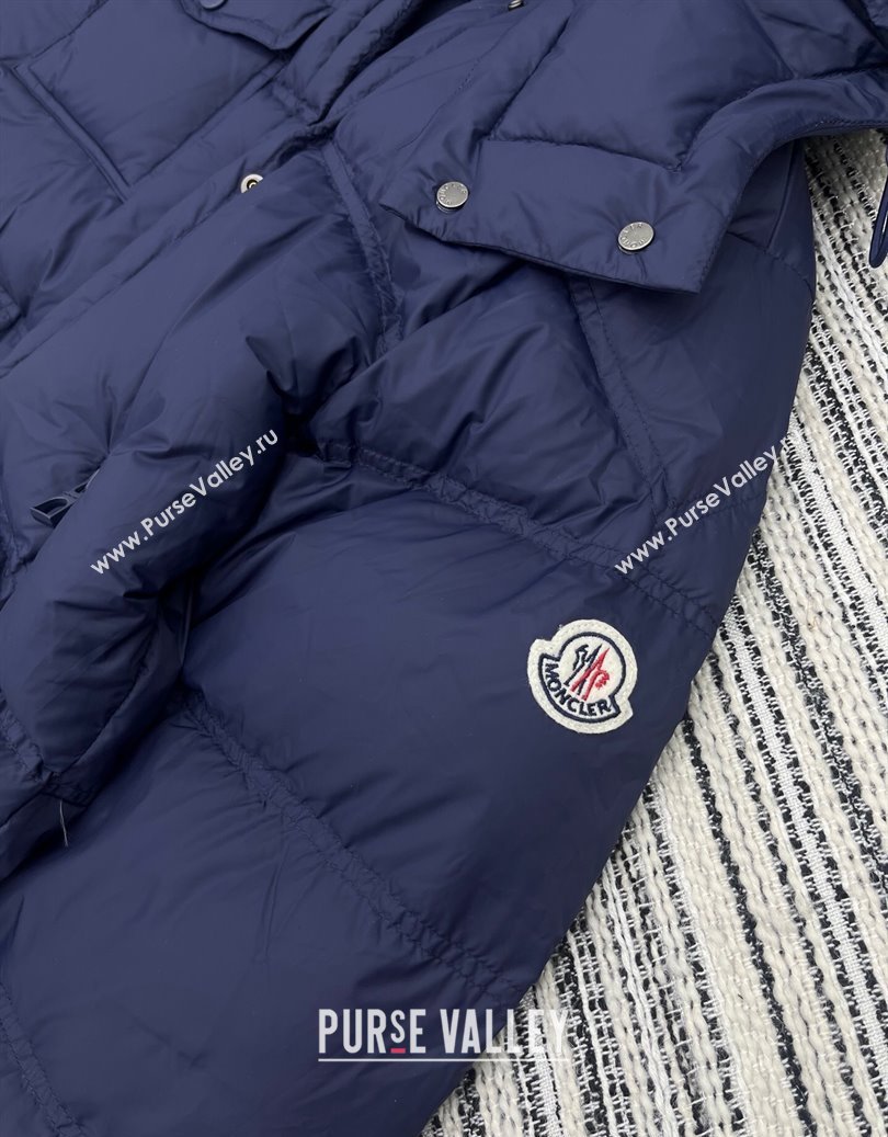 Moncler Down Jacket Blue 2025 M091858 (QI-250918066)
