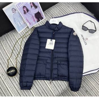 Moncler Short Down Jacket Blue 2025 M091860 (QI-250918071)