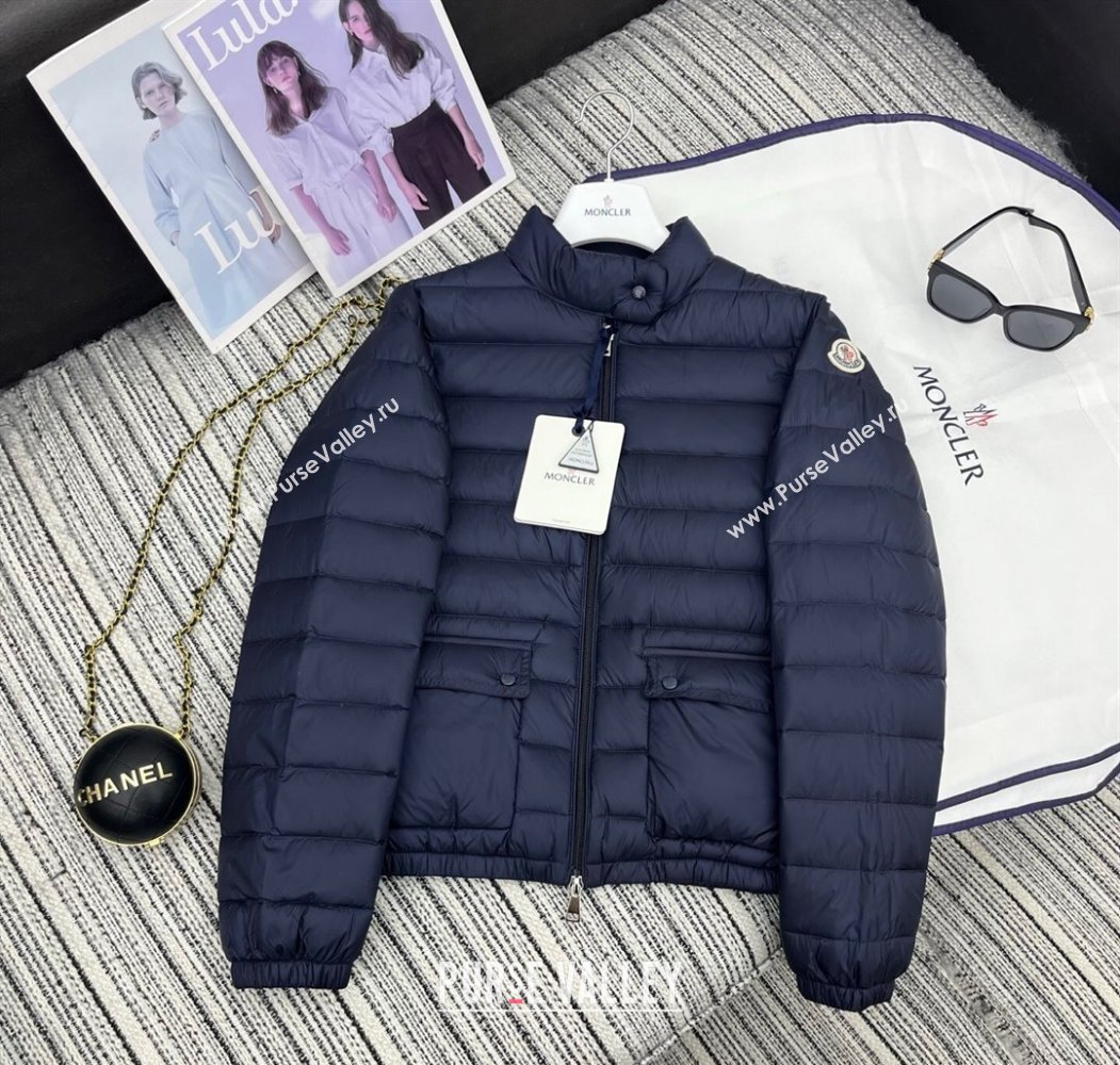 Moncler Short Down Jacket Blue 2025 M091860 (QI-250918071)