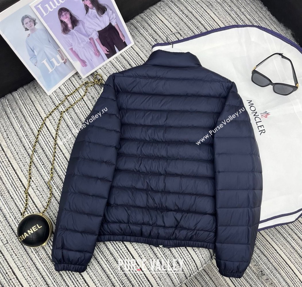 Moncler Short Down Jacket Blue 2025 M091860 (QI-250918071)