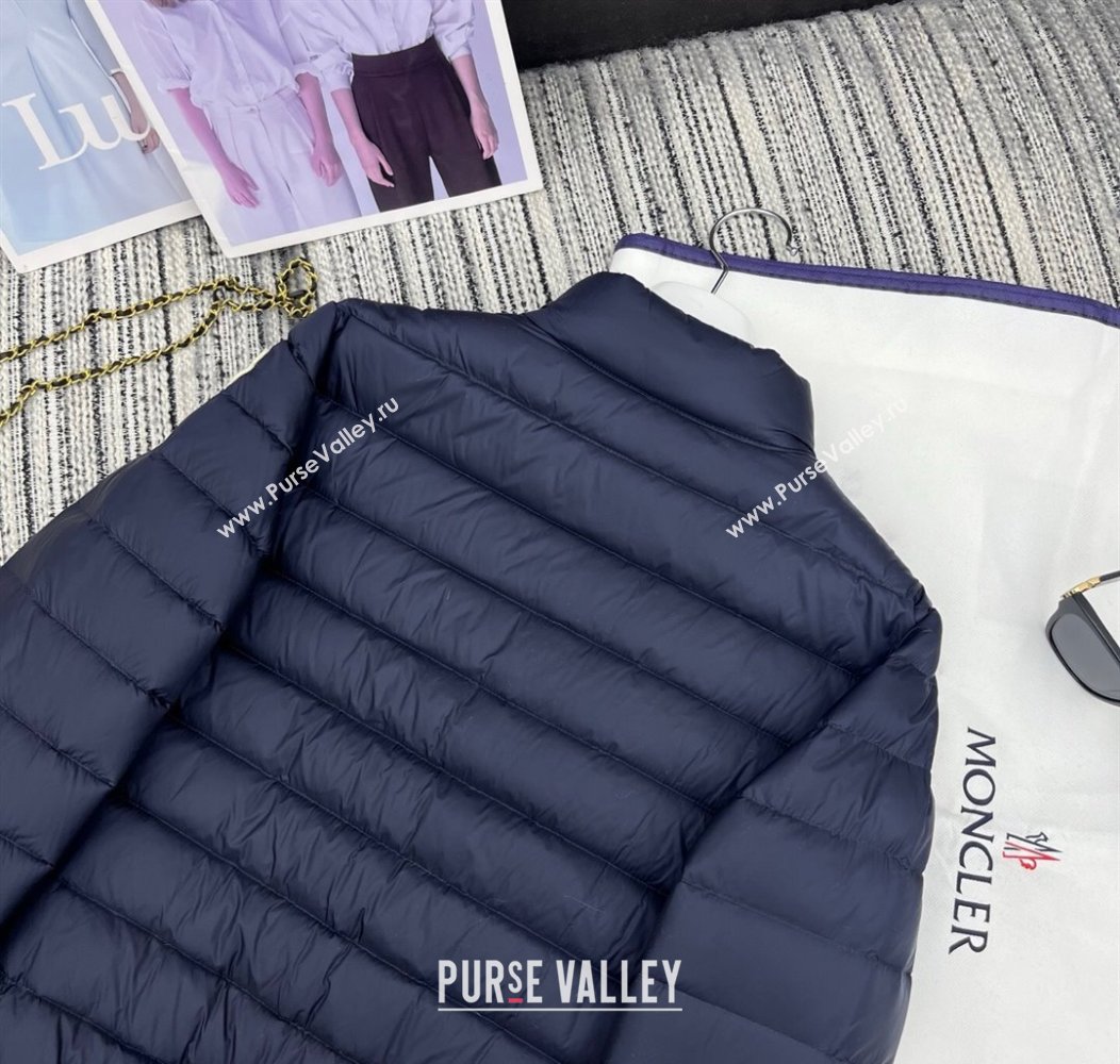 Moncler Short Down Jacket Blue 2025 M091860 (QI-250918071)