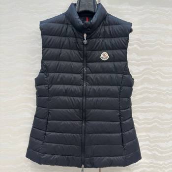 Moncler Down Vest Black 2025 M091844 (QI-250918049)