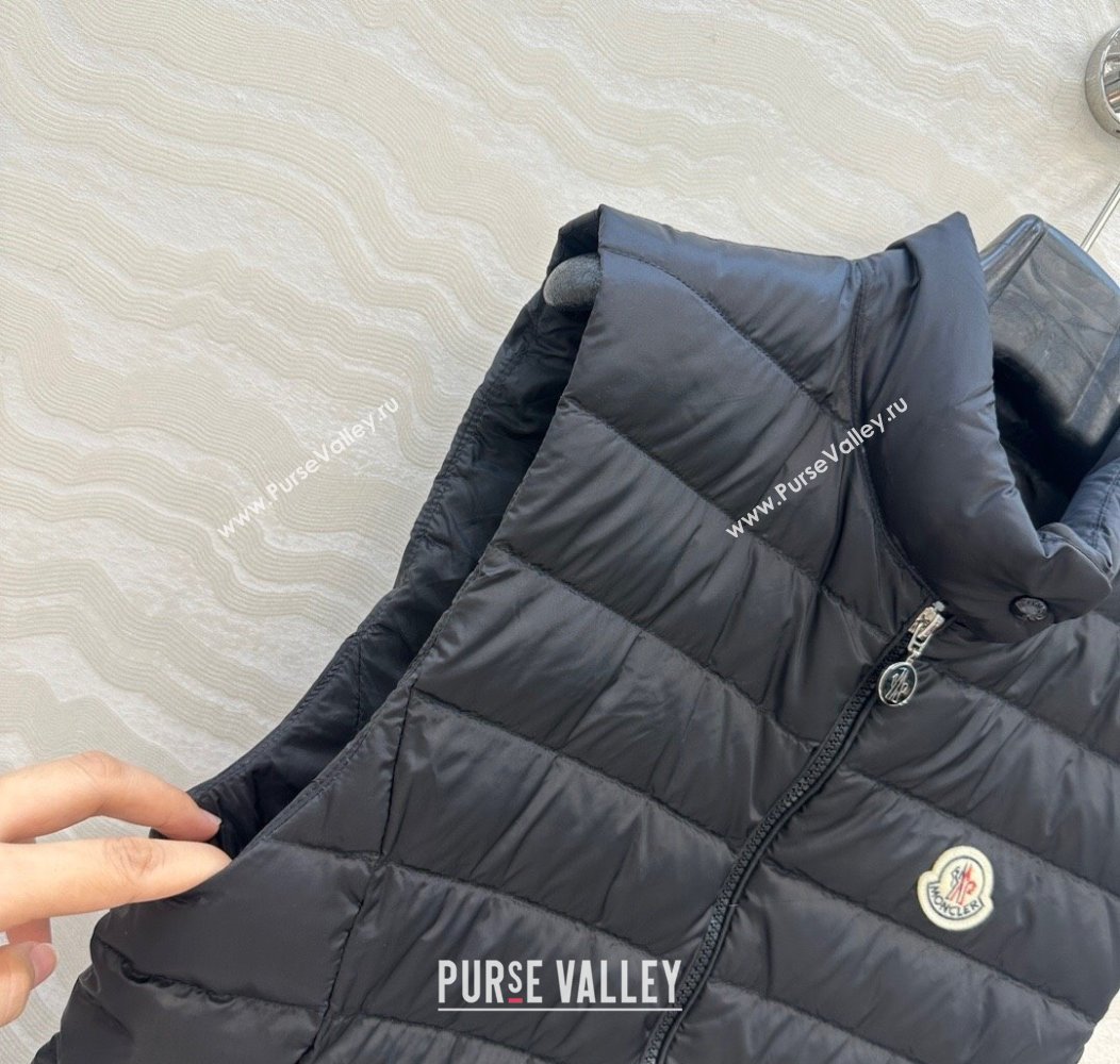 Moncler Down Vest Black 2025 M091844 (QI-250918049)