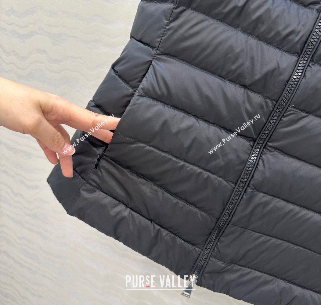 Moncler Down Vest Black 2025 M091844 (QI-250918049)