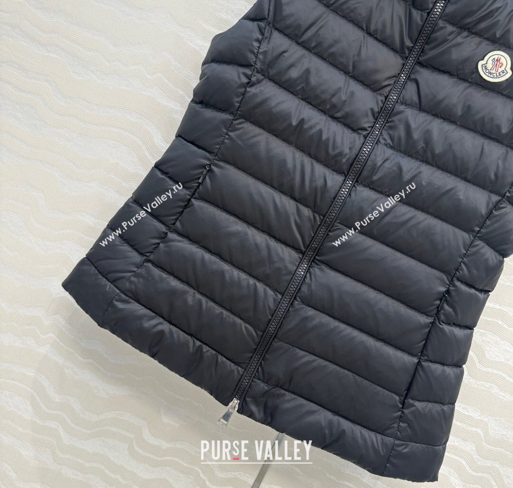 Moncler Down Vest Black 2025 M091844 (QI-250918049)