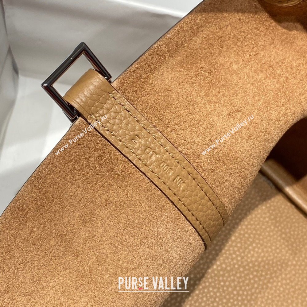 Hermes Picotin Lock Bag 22cm in Togo Calfskin Leather Milk Tea Beige/Silver 2025 (FL-250808173)