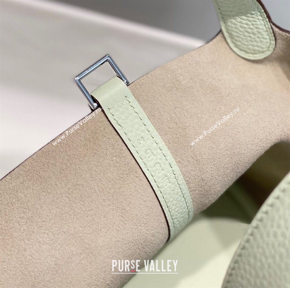 Hermes Picotin Lock Bag 22cm in Togo Calfskin Leather Bubble Green 2025 (FL-250808167)