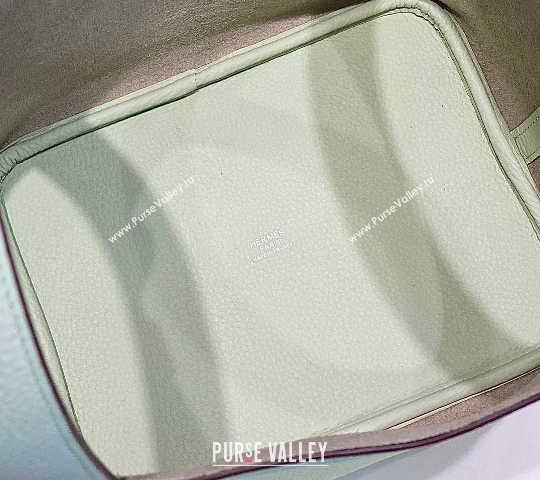Hermes Picotin Lock Bag 22cm in Togo Calfskin Leather Bubble Green 2025 (FL-250808167)