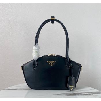 Prada Small leather handbag 1BA427 Black 2024 (YZ-240220032)