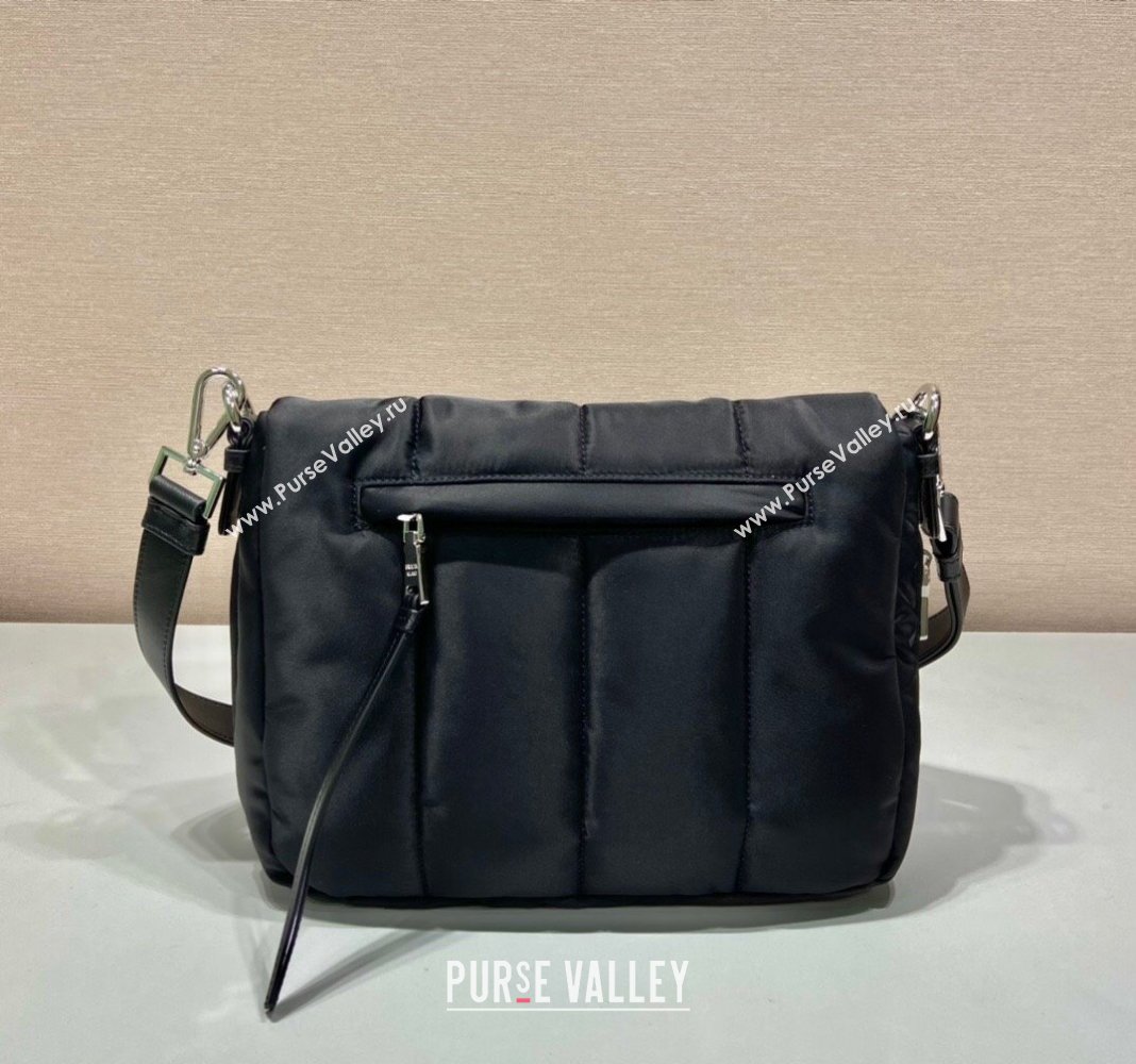 Prada Nylon Messenger Bag Black 2024 1BH618 (YZ-240312090)