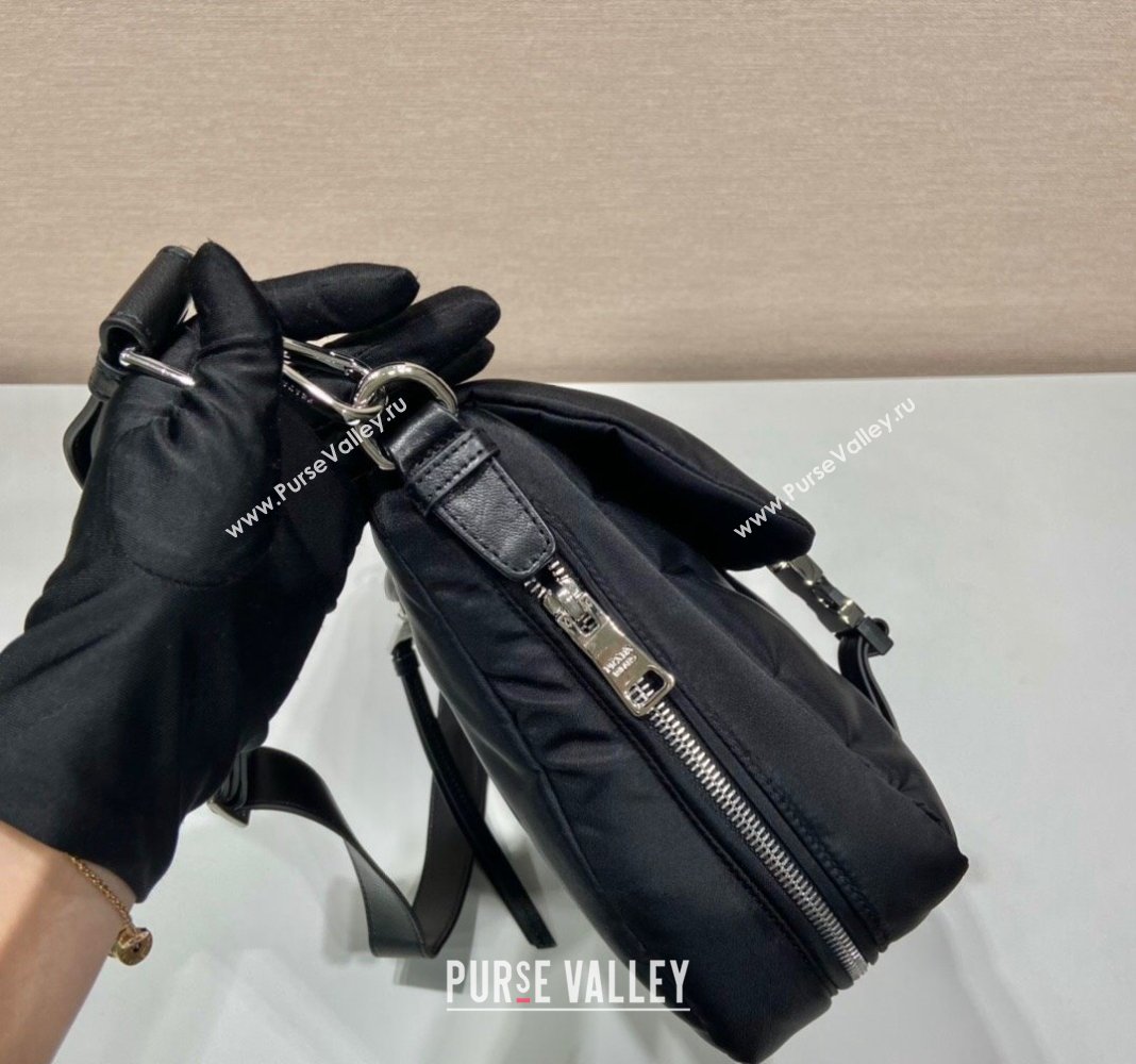 Prada Nylon Messenger Bag Black 2024 1BH618 (YZ-240312090)