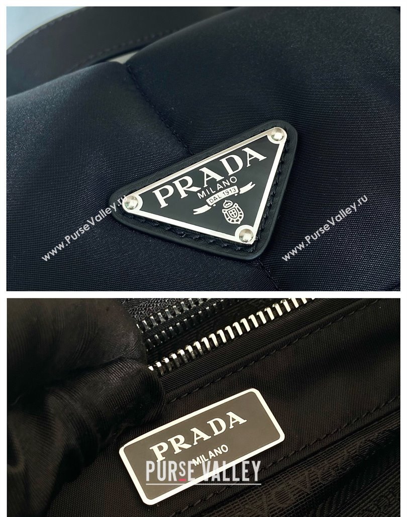 Prada Nylon Messenger Bag Black 2024 1BH618 (YZ-240312090)