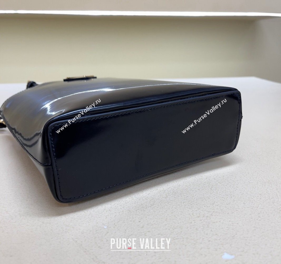 Prada Leather Bucket Bag Black 1BA401 2024 (YZ-240312081)