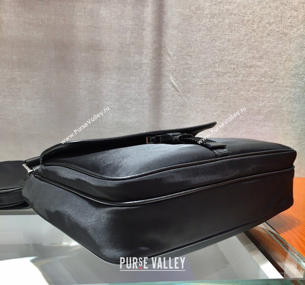 Prada Mens Nylon shoulder bag Black 2024 2VH110 (YZ-240312098)