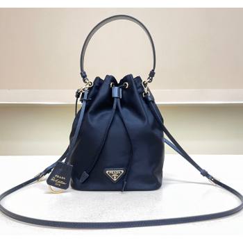 Prada Re-Edition 1978 Re-Nylon Bucket mini-bag 1BE067 Navy Blue 2024 (YZ-240312105)