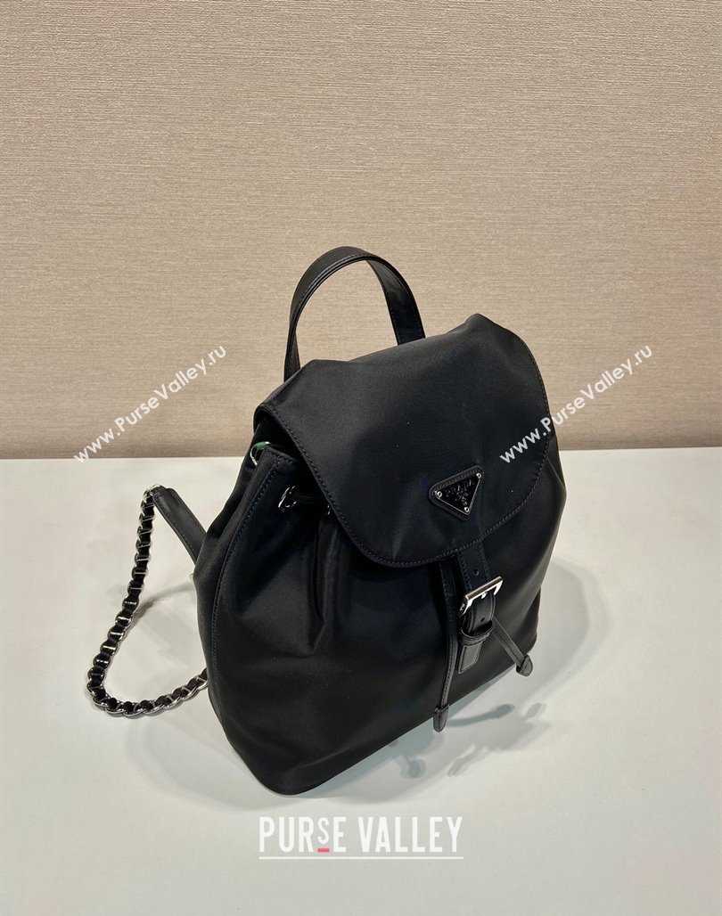 Prada Nylon Small Backpack Bag 1BZ831 Black 2024 (YZ-240312084)