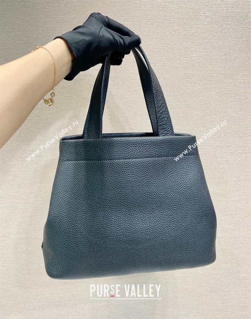 Prada Grained Leather Tote Bag 1BC384 Black 2024 (YZ-240312116)