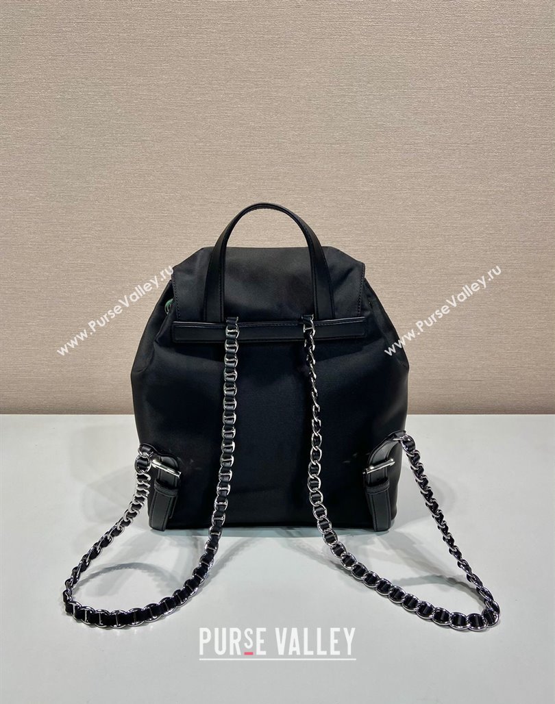Prada Nylon Small Backpack Bag 1BZ831 Black 2024 (YZ-240312084)