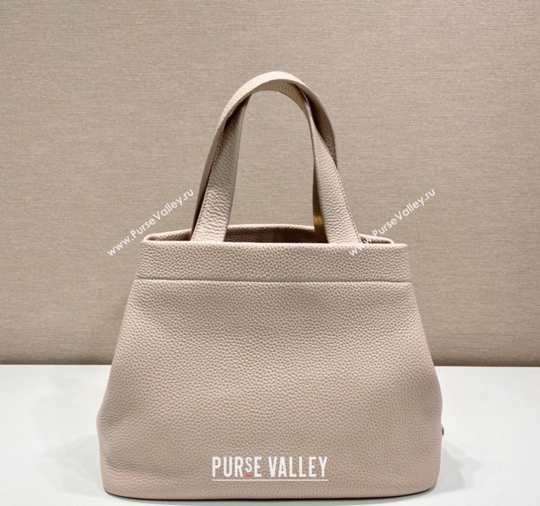 Prada Grained Leather Tote Bag 1BC384 Pink 2024 (YZ-240312118)