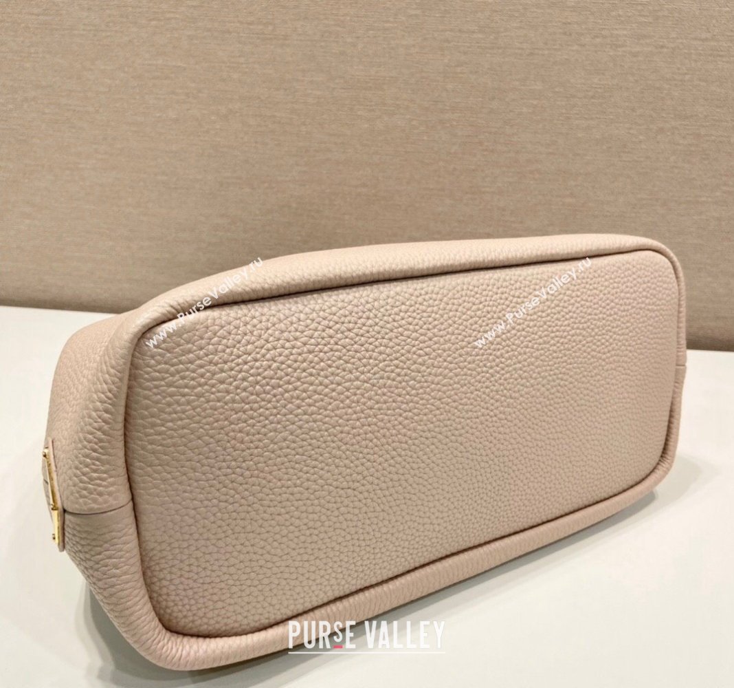 Prada Grained Leather Tote Bag 1BC384 Pink 2024 (YZ-240312118)