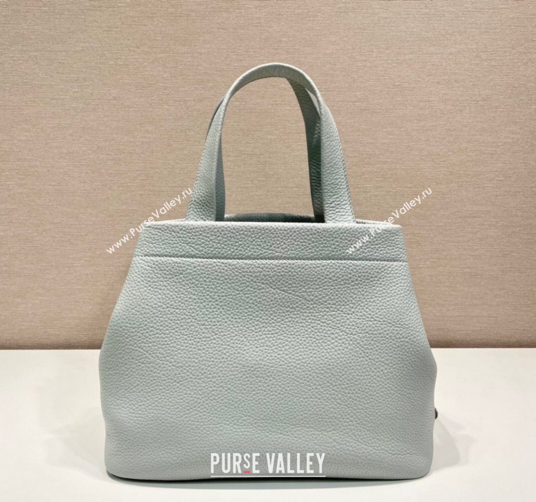 Prada Grained Leather Tote Bag 1BC384 Grey 2024 (YZ-240312119)