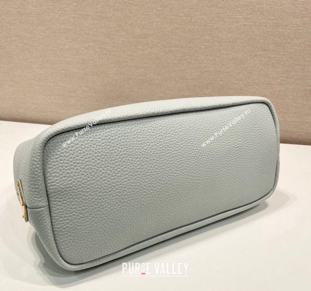 Prada Grained Leather Tote Bag 1BC384 Grey 2024 (YZ-240312119)