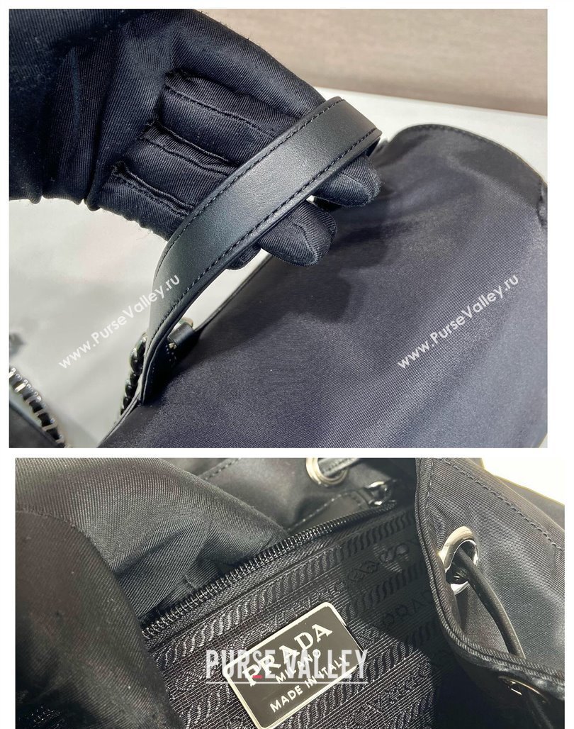 Prada Nylon Small Backpack Bag 1BZ831 Black 2024 (YZ-240312084)