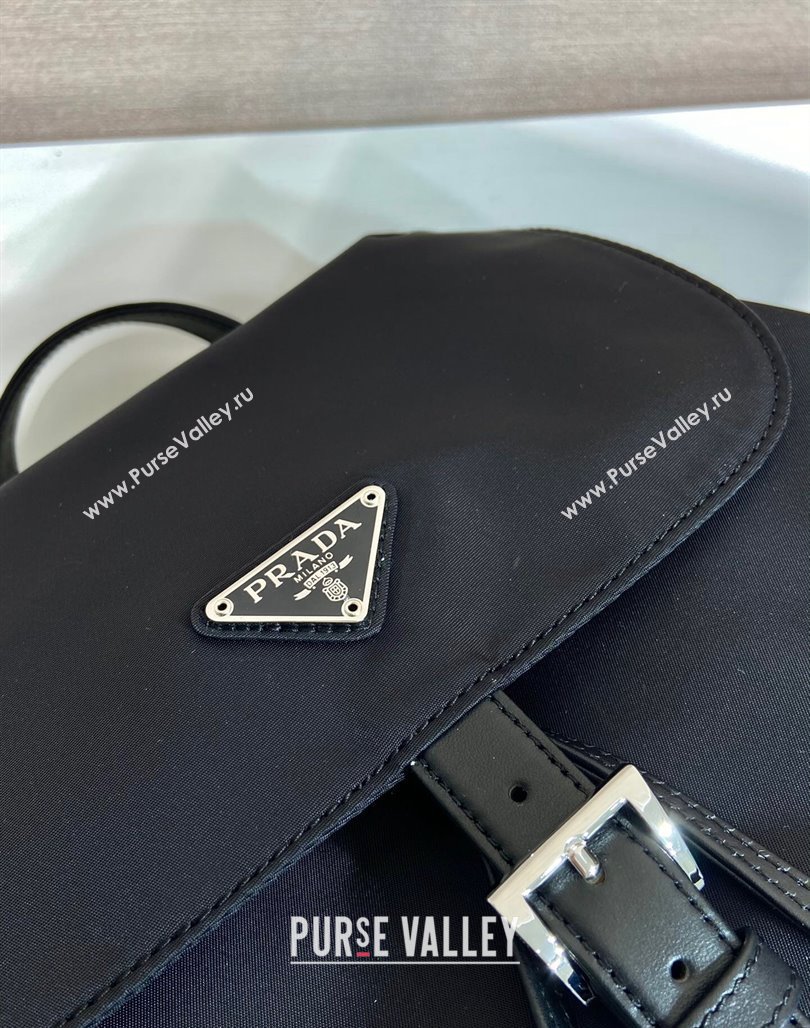 Prada Nylon Large Backpack Bag 1BZ830 Black 2024 (YZ-240312085)