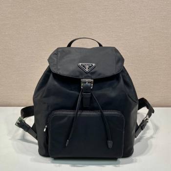 Prada Nylon Medium Backpack Bag 1BZ832 Black 2024 (YZ-240312086)