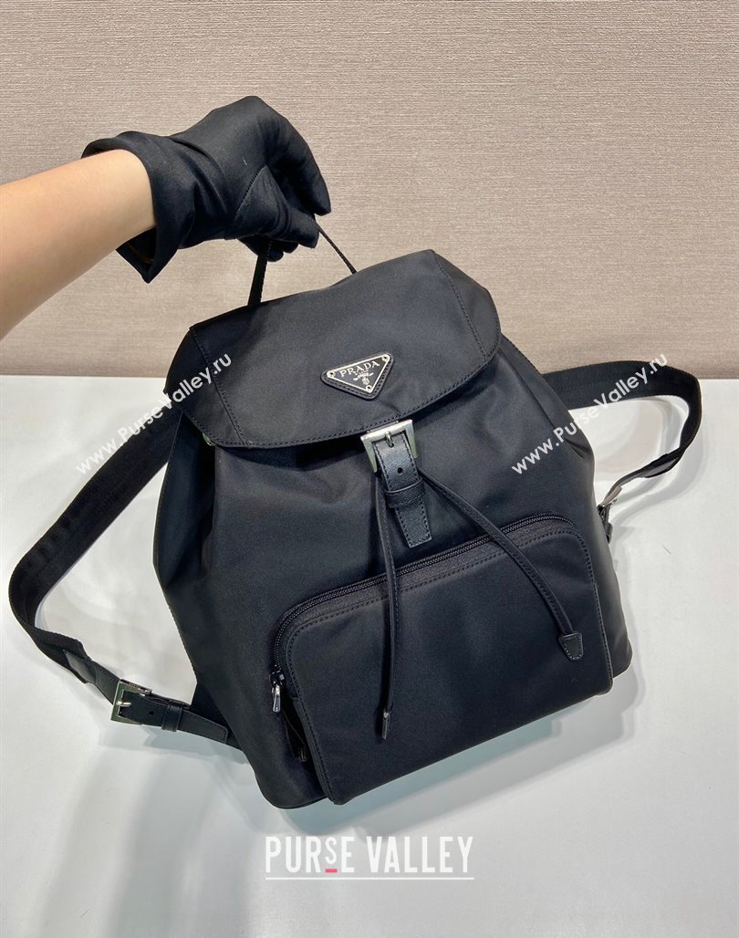 Prada Nylon Medium Backpack Bag 1BZ832 Black 2024 (YZ-240312086)