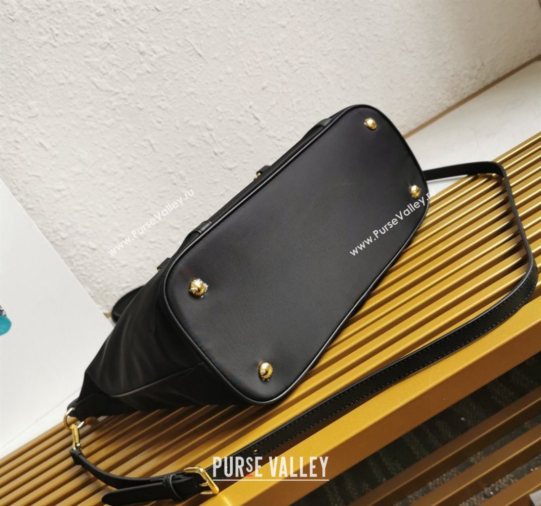 Prada Nylon Tote Bag 1BD425 Black 2024 (YZ-240416048)