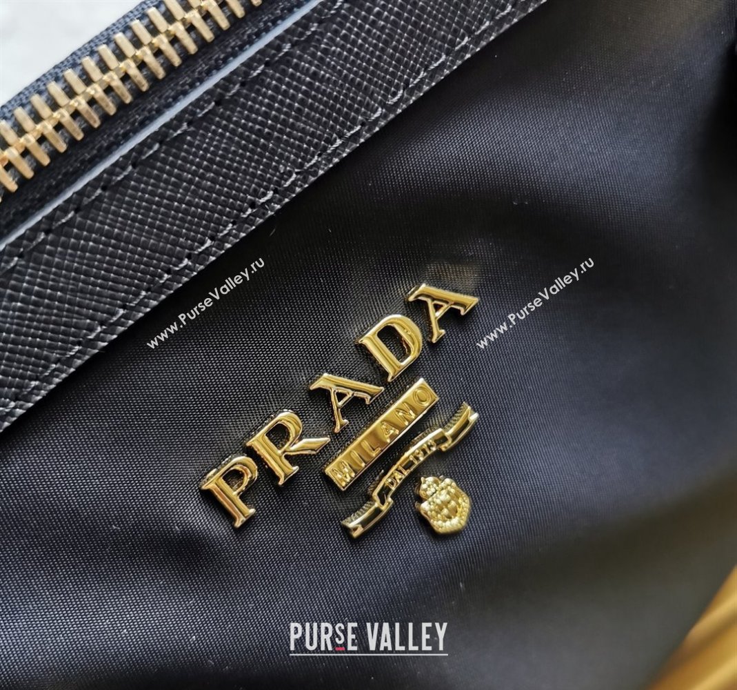 Prada Nylon Tote Bag 1BD425 Black 2024 (YZ-240416048)