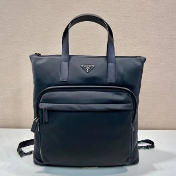 Prada Mens Nylon Bakcpacks Bag Black 2024 2VG098 (YZ-240416086)